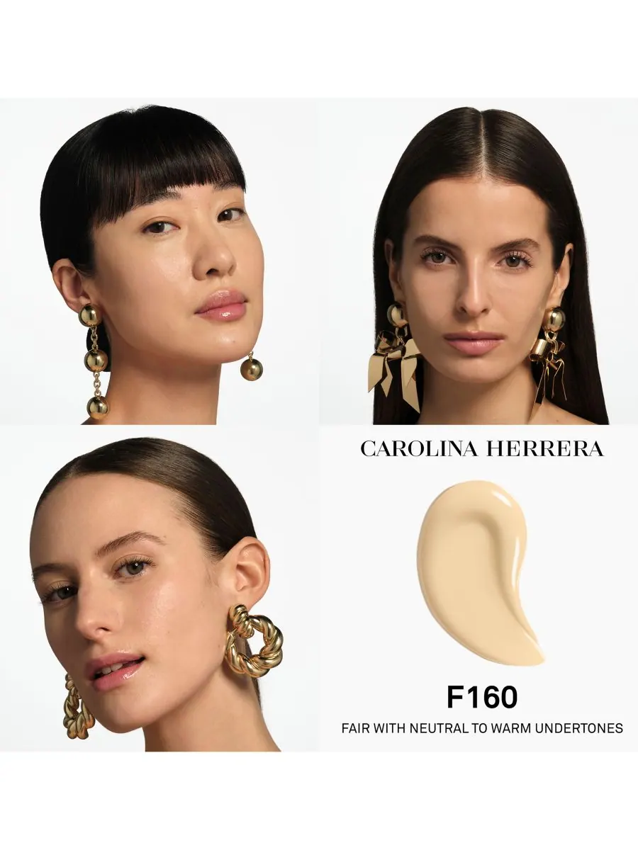 Тональная сыворотка Nude Couture Triple Moisture Carolina Herrera, цвет f160 — изображение 2 из 10