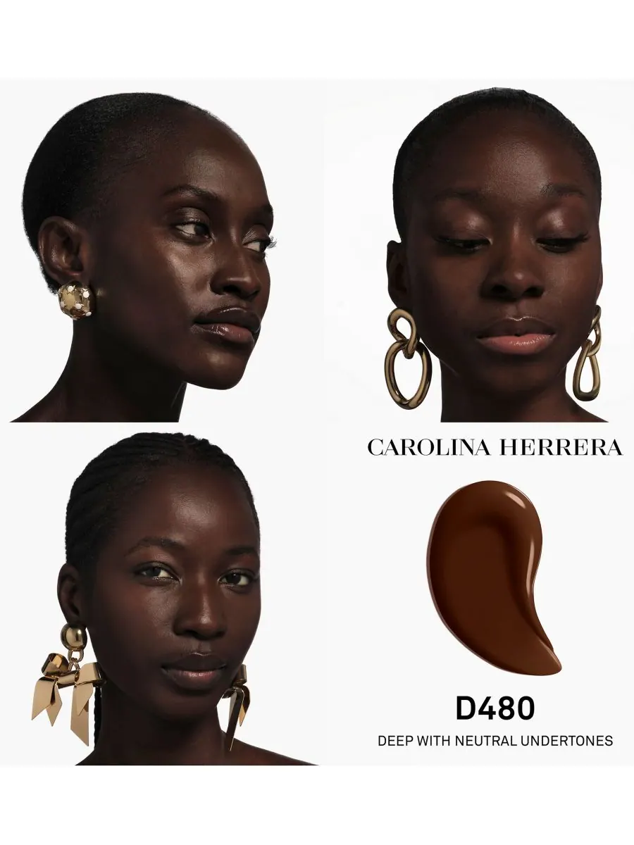 Тональная сыворотка Nude Couture Triple Moisture Carolina Herrera, цвет d480 — изображение 2 из 10
