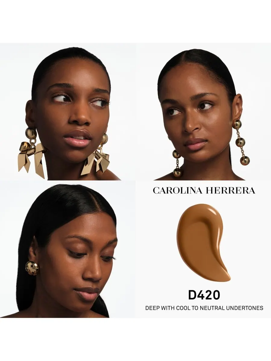 Тональная сыворотка Nude Couture Triple Moisture Carolina Herrera, цвет d420 — изображение 2 из 10