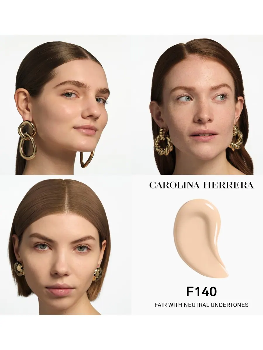 Тональная сыворотка Nude Couture Triple Moisture Carolina Herrera, цвет f140 — изображение 2 из 10