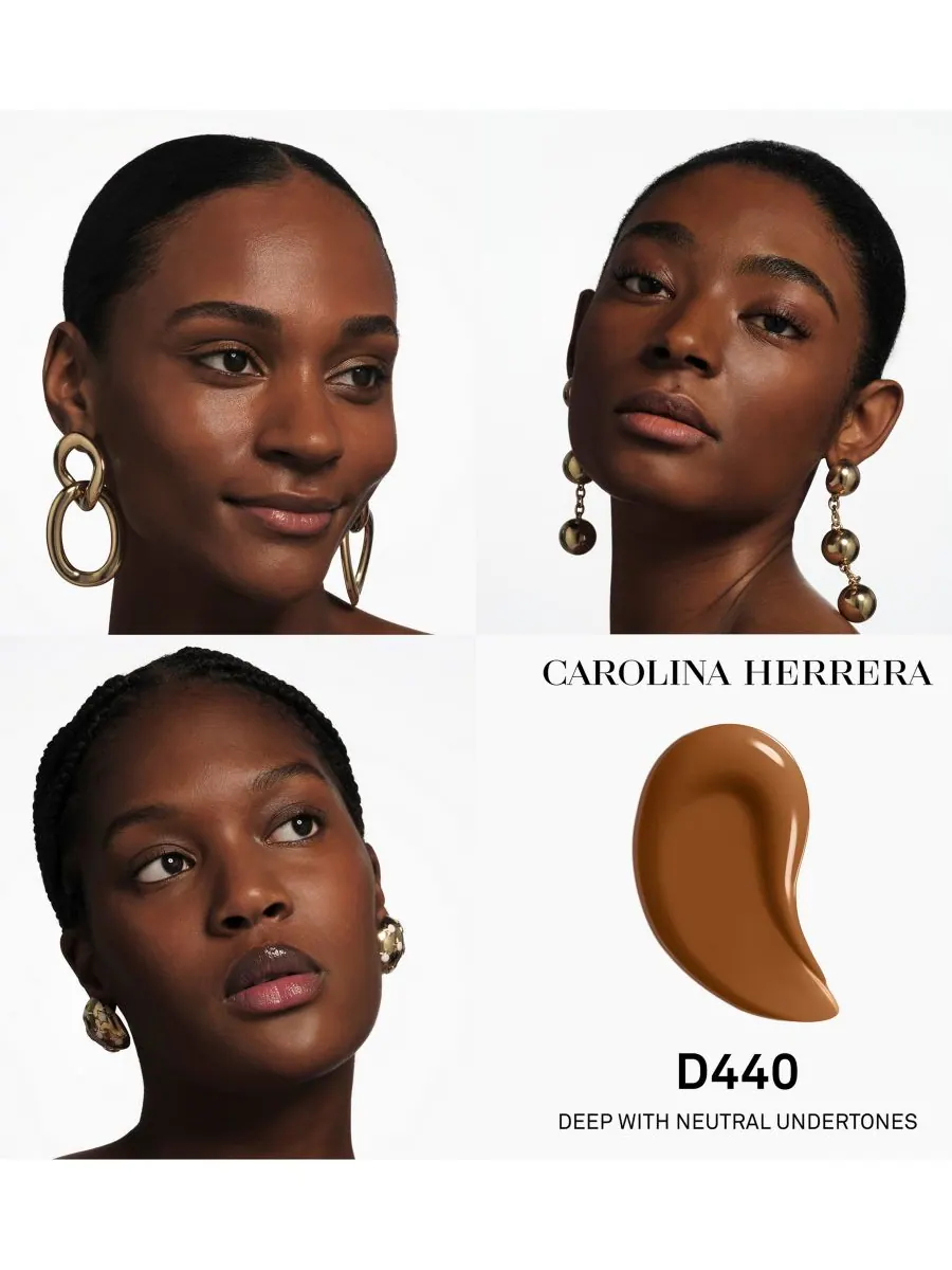 Тональная сыворотка Nude Couture Triple Moisture Carolina Herrera, цвет d440 — изображение 2 из 10