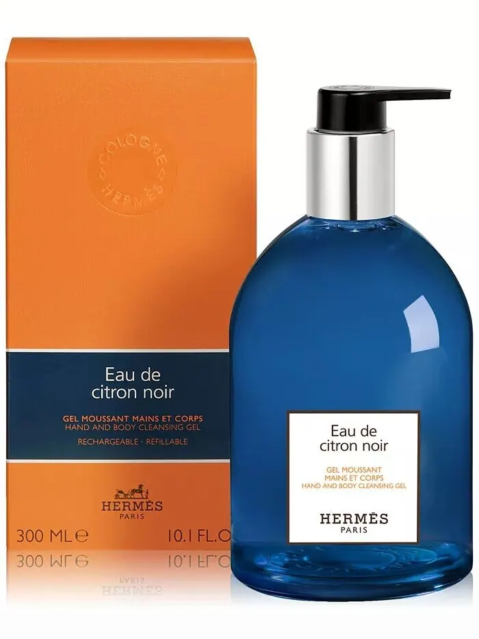 Очищающий гель для рук и тела Eau de Citron Noir, 10,1 унции Hermès — изображение 3 из 3