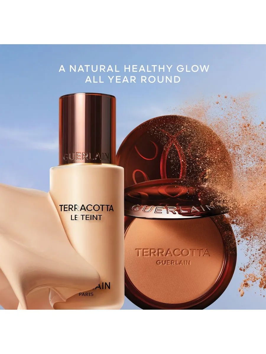 Сменный блок бронзера Terracotta Sunkissed GUERLAIN, цвет deep warm — изображение 2 из 9