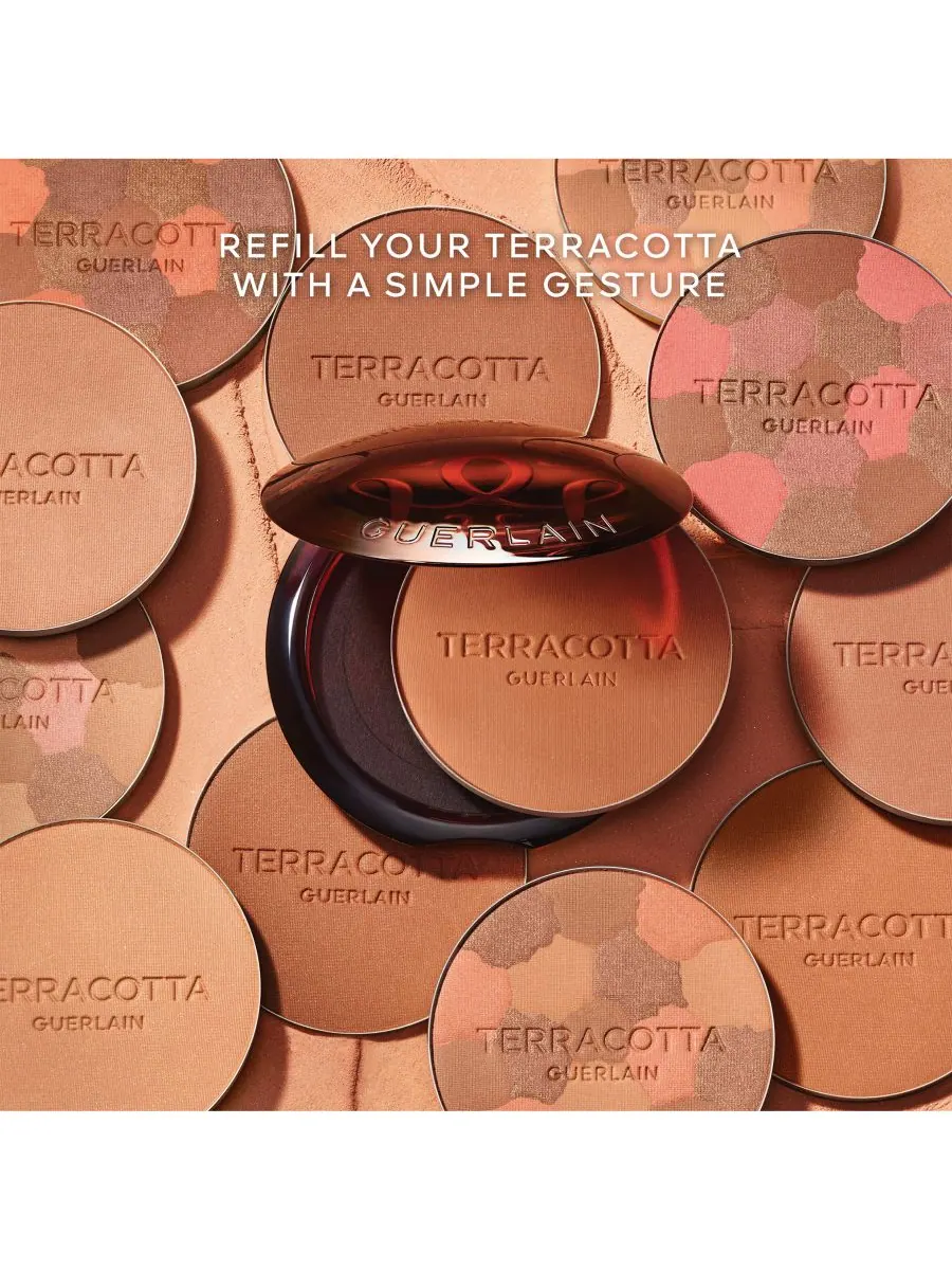 Сменный блок бронзера Terracotta Sunkissed GUERLAIN, цвет light cool — изображение 7 из 9