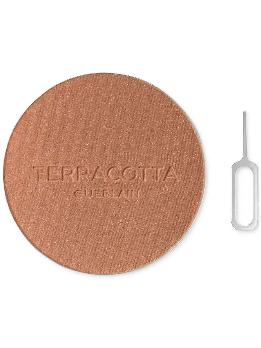 Сменный блок бронзера Terracotta Sunkissed GUERLAIN, цвет deep cool — без цвета