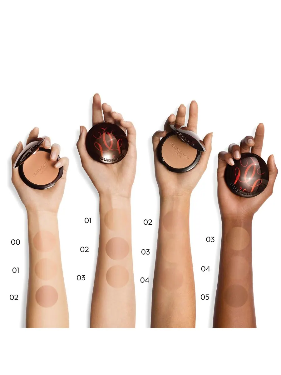 Сменный блок бронзера Terracotta Sunkissed GUERLAIN, цвет deep cool — изображение 5 из 7