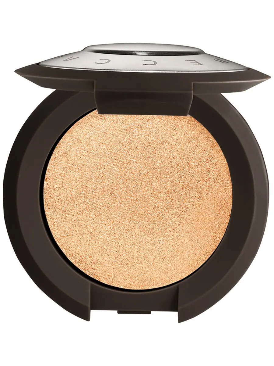 Прессованный хайлайтер BECCA Shimmering Skin Perfector Mini Smashbox, цвет champagne pop — без цвета