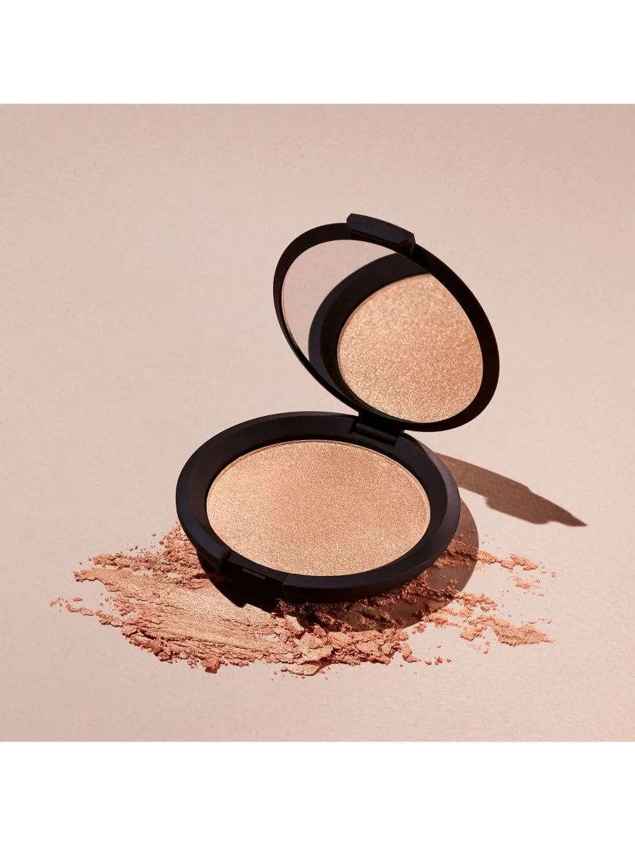 Прессованный хайлайтер BECCA Shimmering Skin Perfector Mini Smashbox, цвет champagne pop — изображение 5 из 6