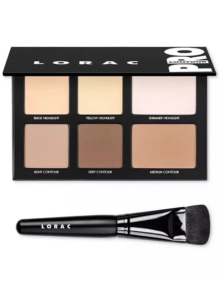 Палитра для контуринга PRO и кисть для контура PRO Lorac, цвет Contour Palette — изображение 5 из 5
