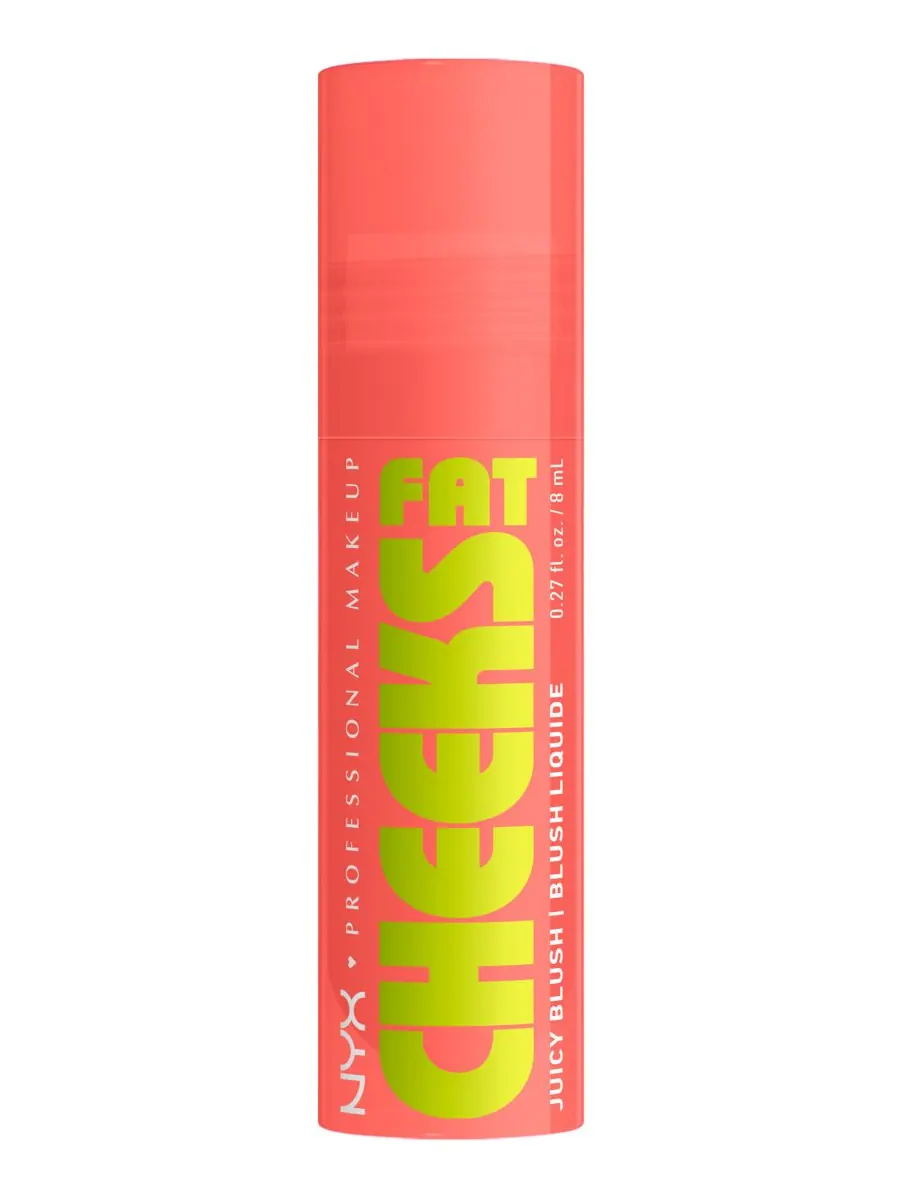 Жидкие румяна Fat Cheeks Juicy, 0,27 унции NYX Professional Makeup, цвет papaya plump — изображение 1 из 5