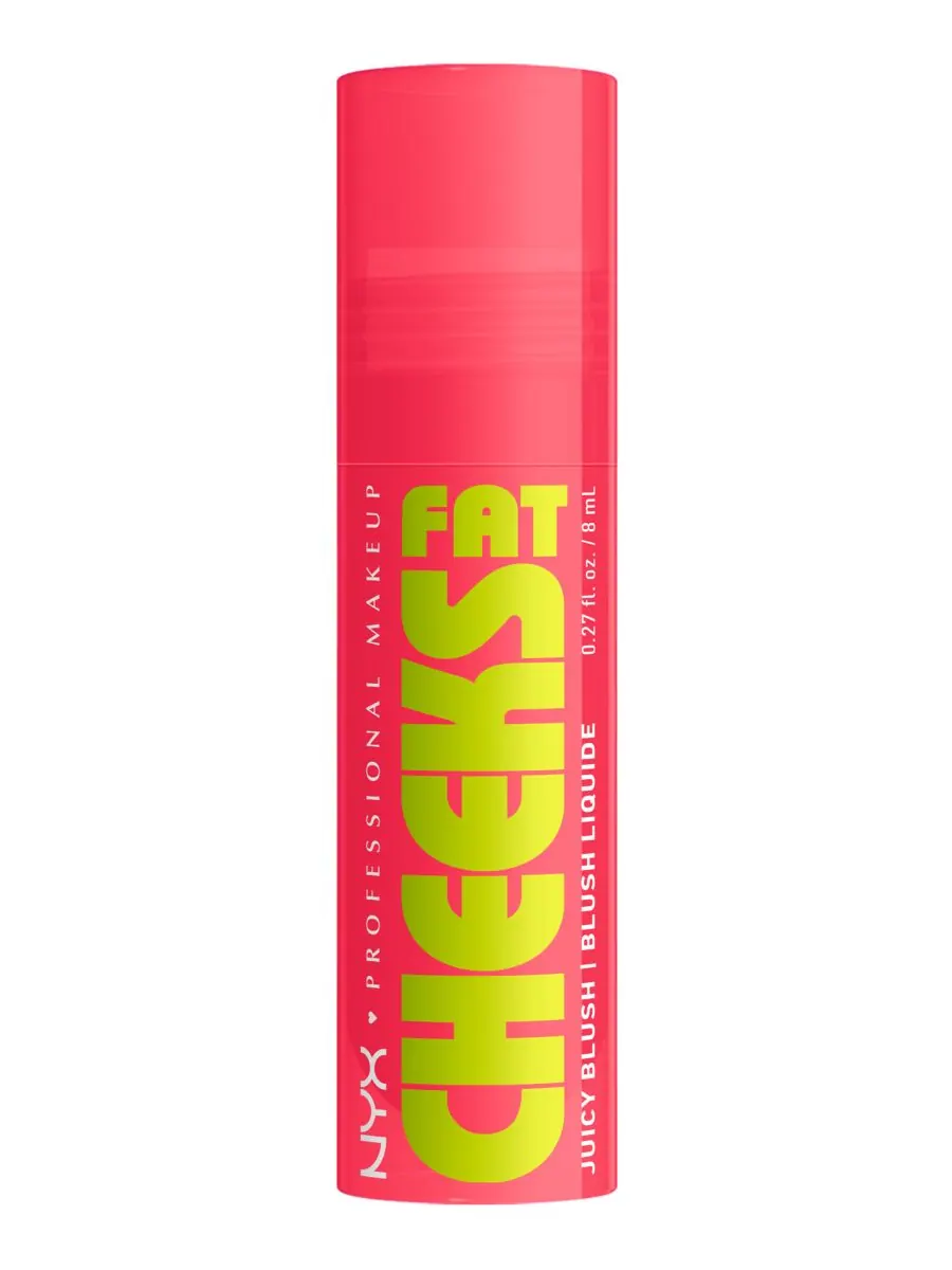 Жидкие румяна Fat Cheeks Juicy, 0,27 унции NYX Professional Makeup, цвет bouncin berry — изображение 1 из 5