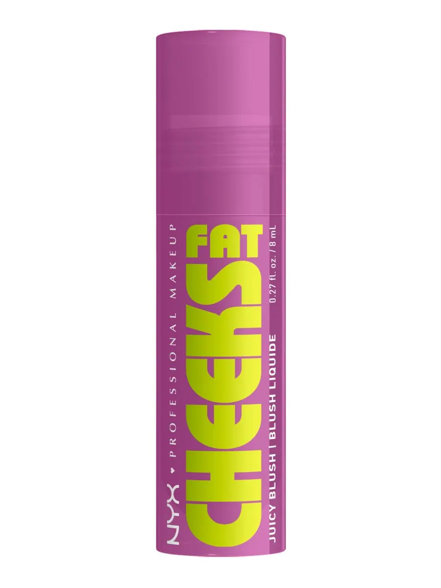 Жидкие румяна Fat Cheeks Juicy, 0,27 унции NYX Professional Makeup, цвет blueberry burst — изображение 1 из 5