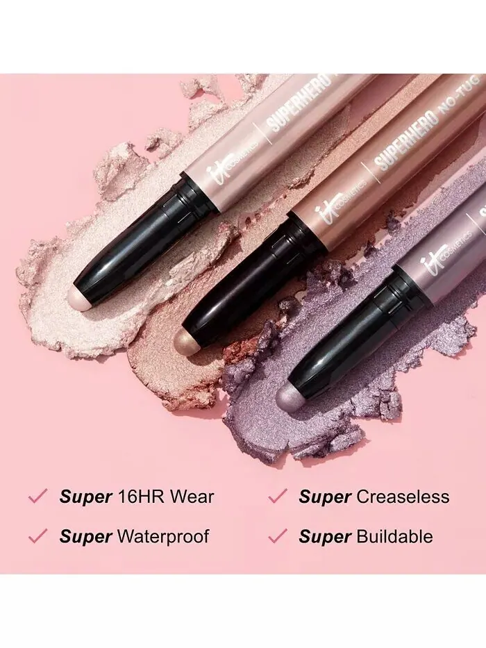 Теневая палочка Superhero No-Tug It Cosmetics, цвет Passionate Pearl — изображение 6 из 8
