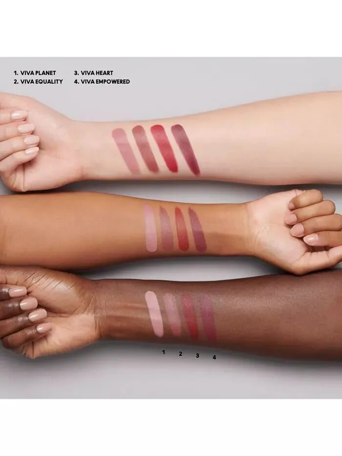 Macximal Viva Glam Шелковистая матовая губная помада, 0,1 унции, цвет Viva Heart — изображение 3 из 6