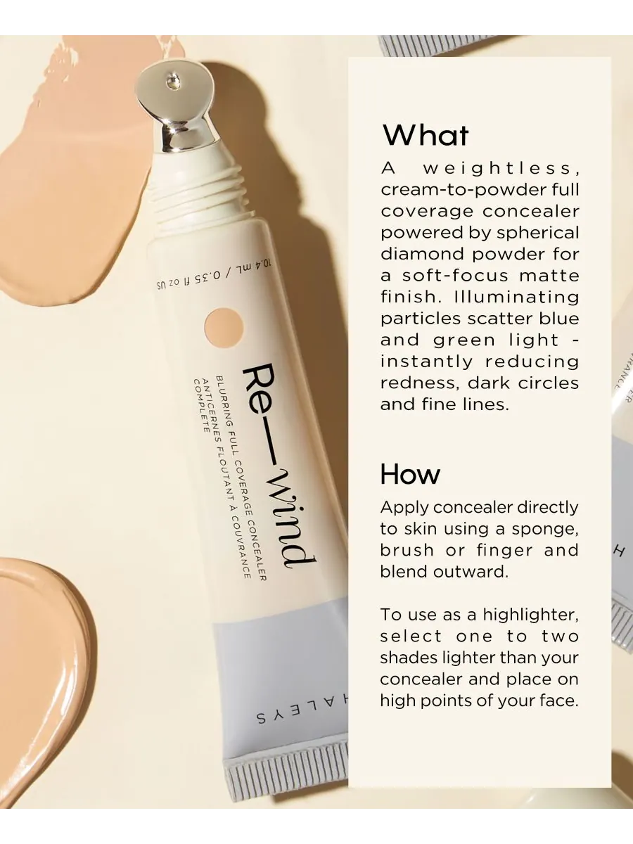 Консилер Re-Wind Blurring Full Coverage HALEYS Beauty, цвет fair - neutral — изображение 2 из 8
