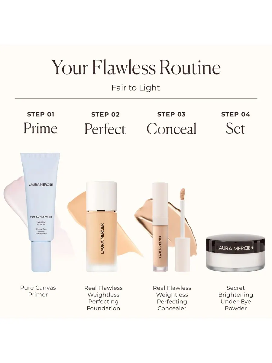 Real Flawless Weightless Perfecting Concealer Laura Mercier, цвет 0n1 — изображение 9 из 10