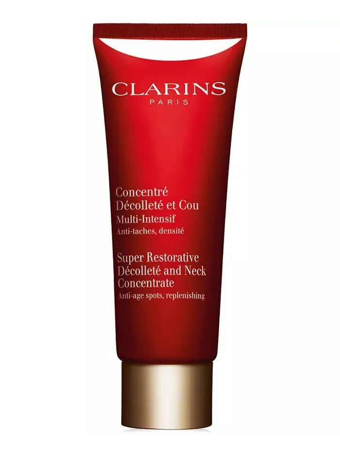 Супервосстанавливающий крем для декольте и шеи, 2,4 унции Clarins — изображение 1 из 5