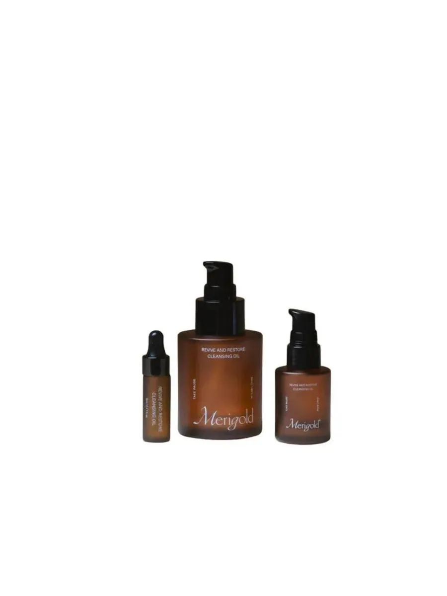 Очищающее масло для лица, 50 мл, с растительными экстрактами Merigold, 50ml — без цвета