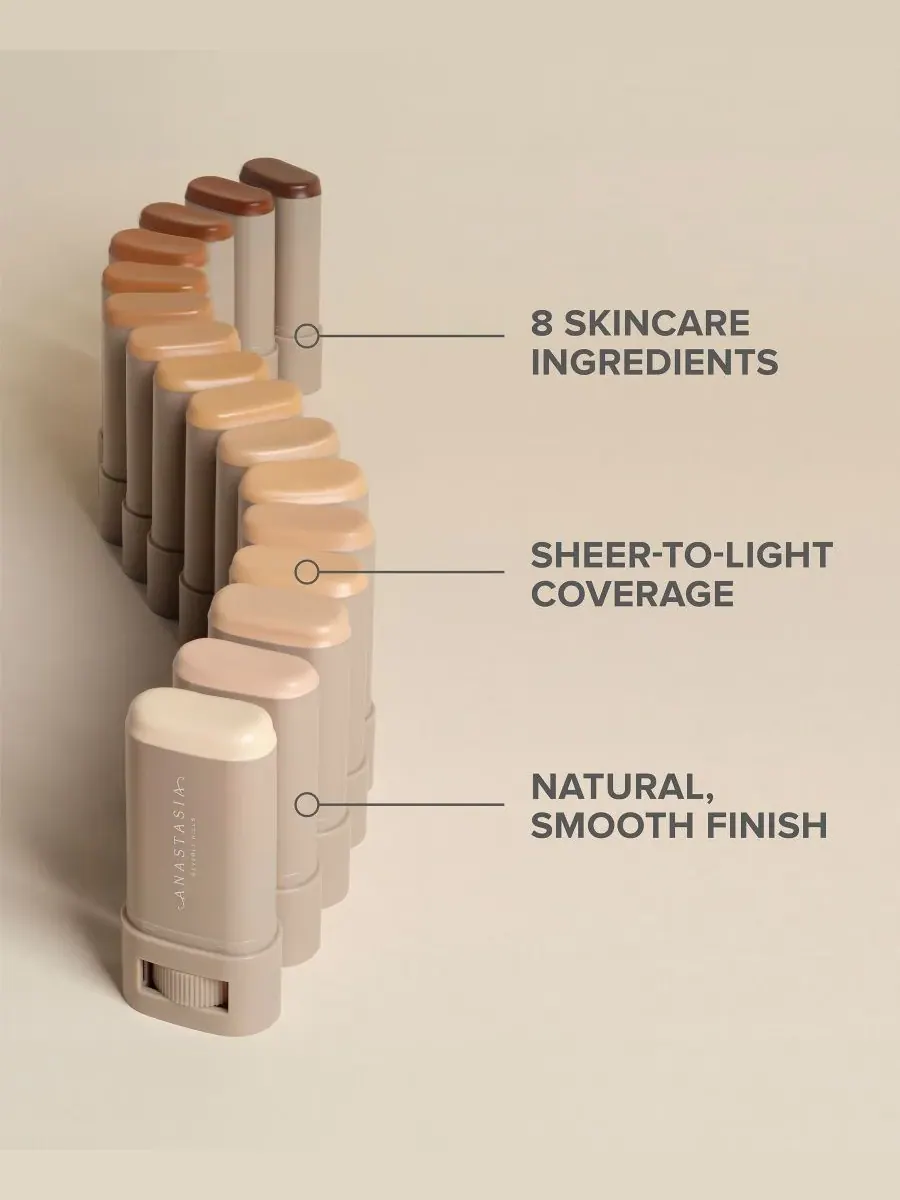 Сыворотка-бальзам Beauty Balm Serum Boosted Skin Tint, 0,6 унции Anastasia Beverly Hills, Shade 1 — изображение 7 из 10