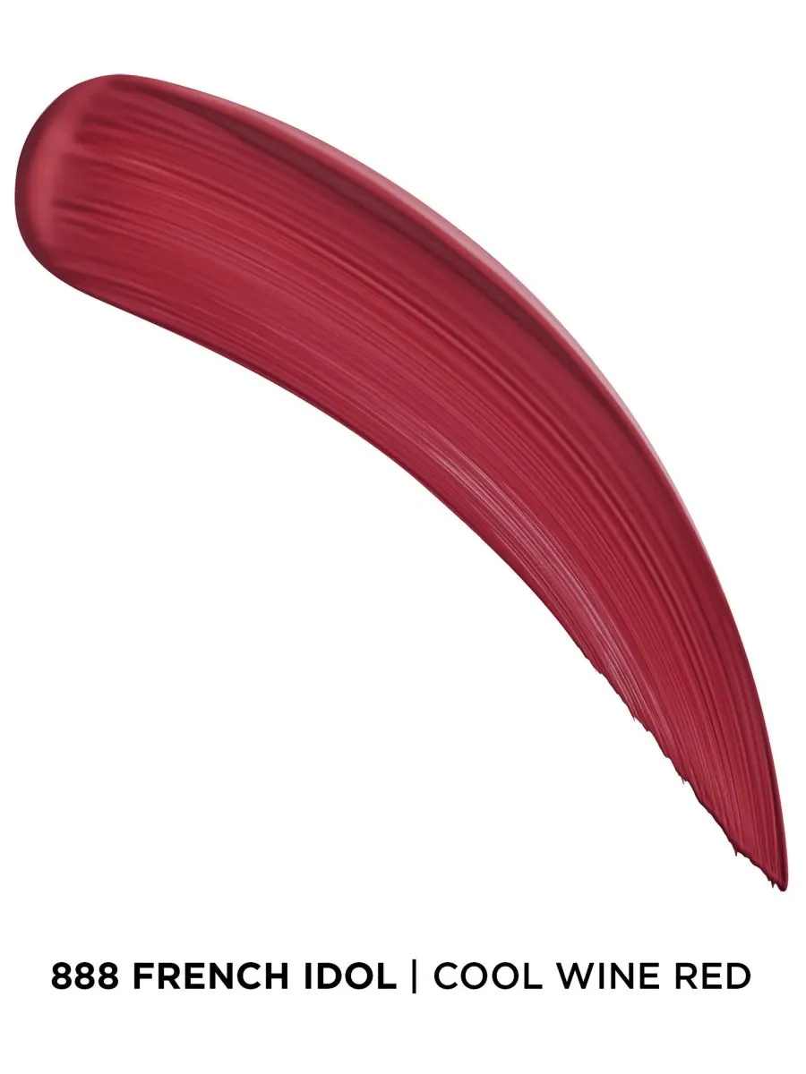 Жидкая помада L'Absolu Rouge Drama Ink Lightweight Liquid Lipstick Lancôme, цвет 888 — изображение 4 из 5