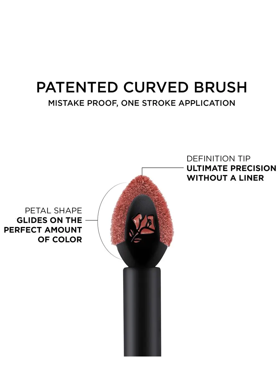 Жидкая помада L'Absolu Rouge Drama Ink Lightweight Liquid Lipstick Lancôme, цвет 274 — изображение 3 из 5
