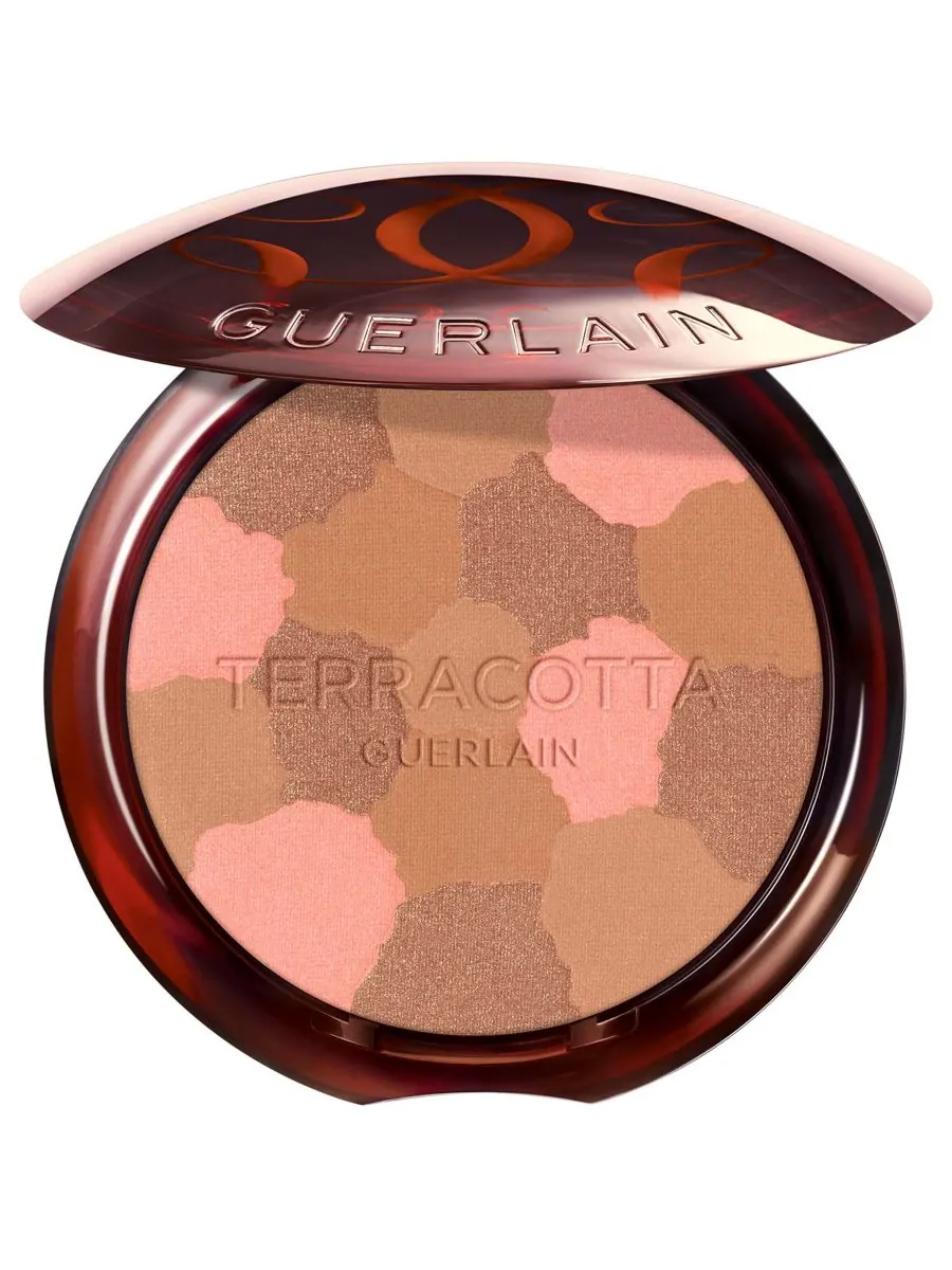 Терракотовый легкий бронзер для здорового сияния GUERLAIN, цвет 02 medium cool — изображение 1 из 10