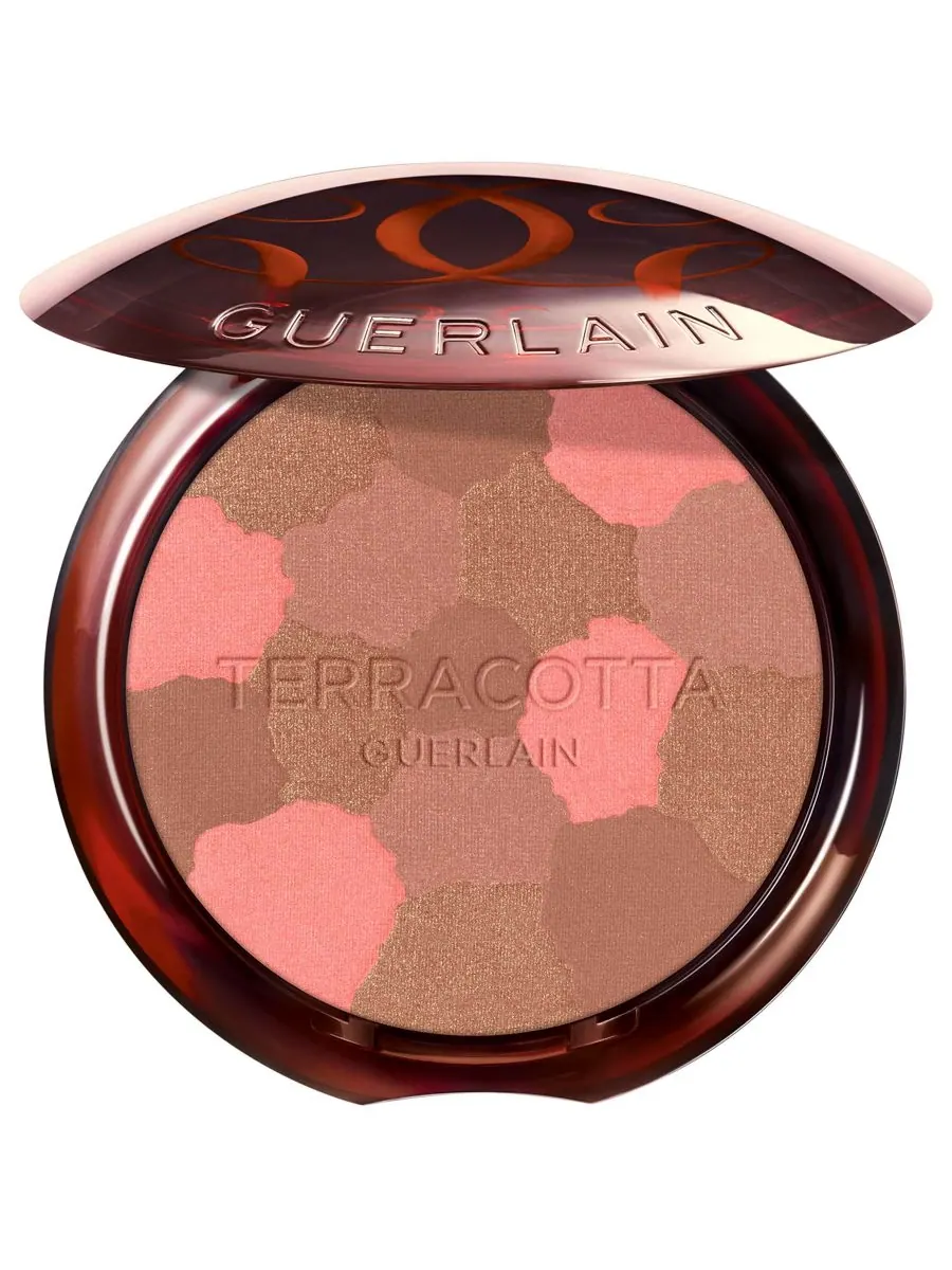 Терракотовый легкий бронзер для здорового сияния GUERLAIN, цвет 04 deep cool — изображение 1 из 10