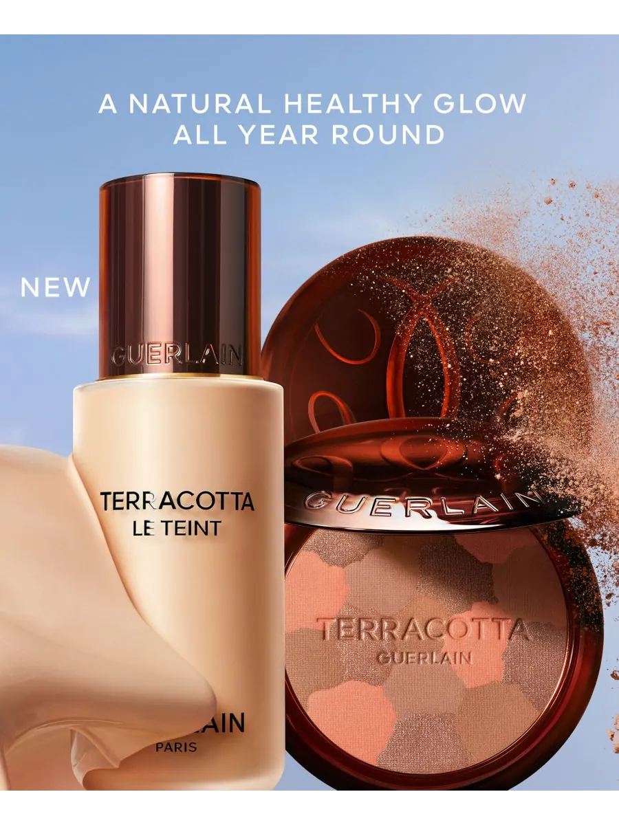 Терракотовый легкий бронзер для здорового сияния GUERLAIN, цвет 01 light warm — изображение 5 из 9