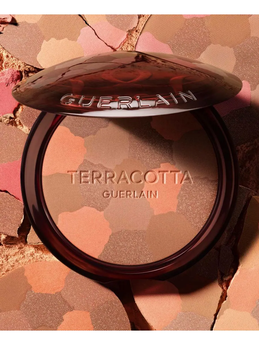 Терракотовый легкий бронзер для здорового сияния GUERLAIN, цвет 01 light warm — изображение 8 из 9