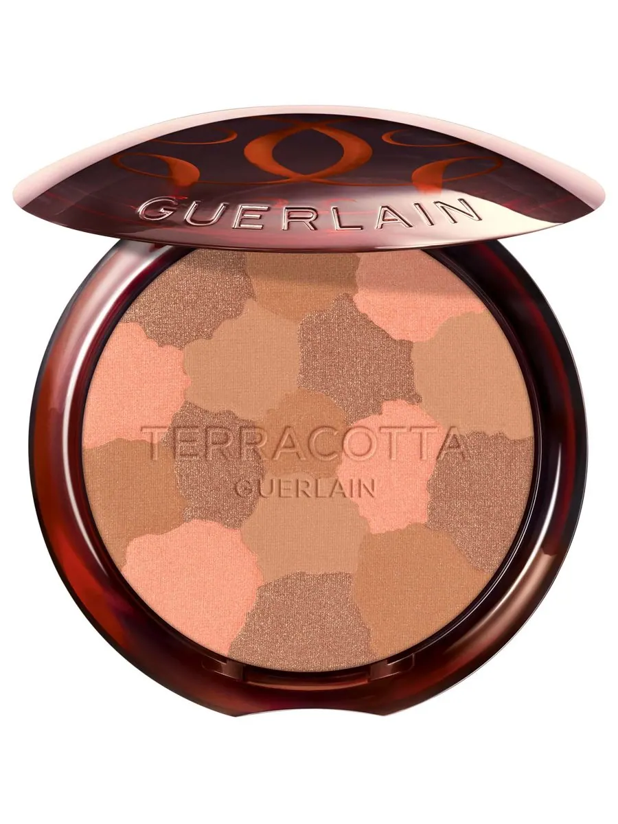 Терракотовый легкий бронзер для здорового сияния GUERLAIN, цвет 03 medium warm — изображение 1 из 10