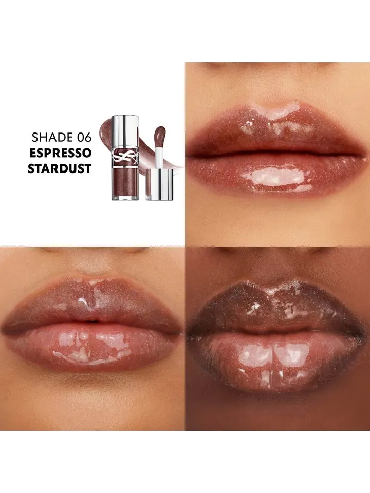 Блеск для губ Yves Saint Laurent Loveshine Plumping, 6 espresso stardust, 6 мл — изображение 4 из 6