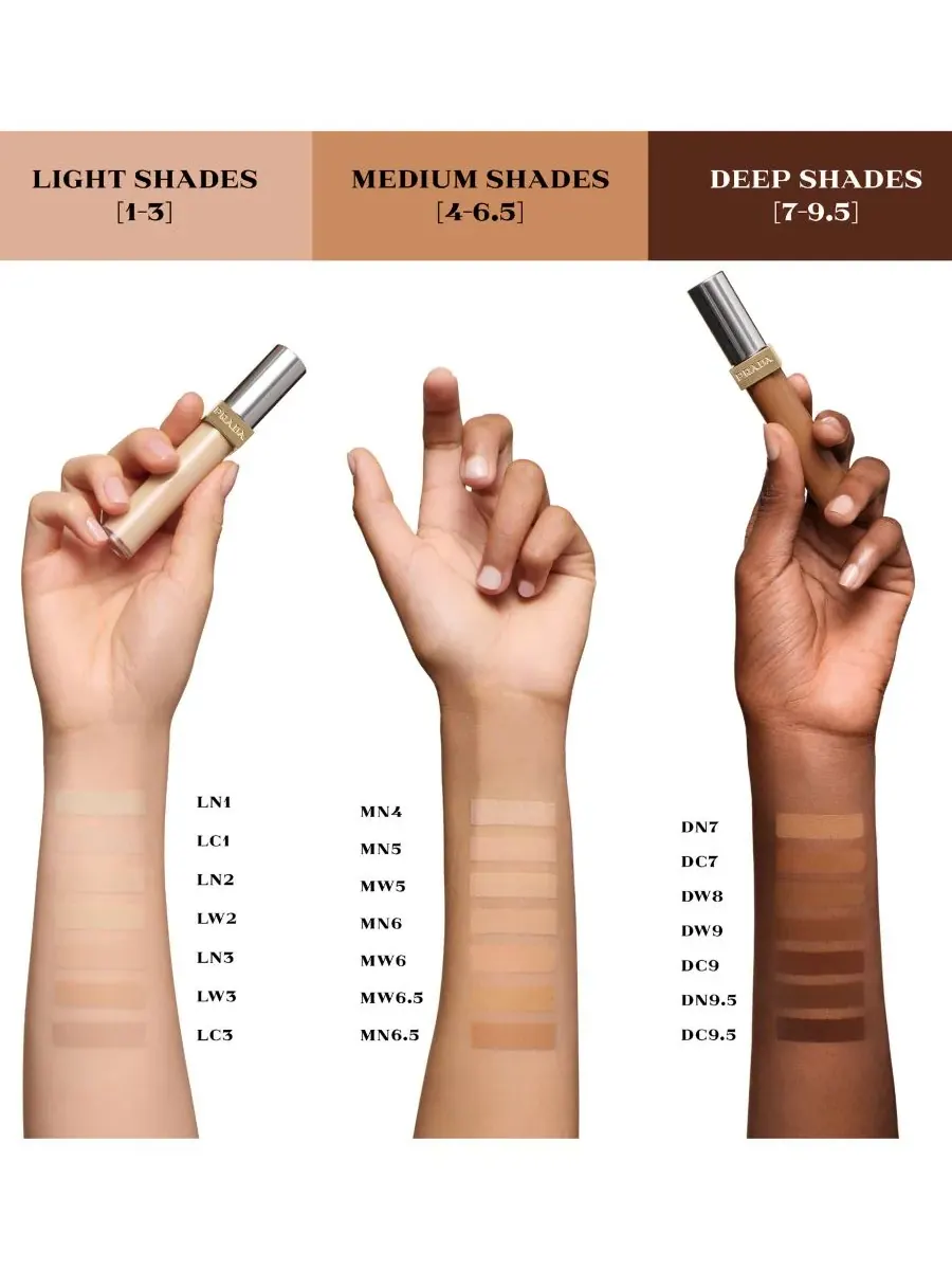 Консилер Prada Beauty с эффектом размытия и микрокоррекции, Deep Warm — изображение 3 из 10