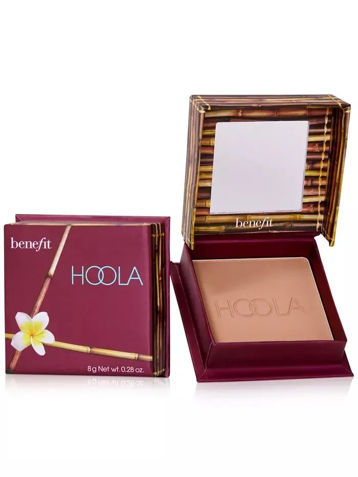 Hoola Матовая шелковисто-мягкая пудра-бронзатор Benefit Cosmetics, цвет Hoola Lite — изображение 1 из 7