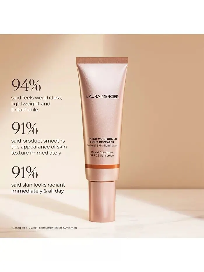 Тональный увлажняющий крем для раскрытия света Laura Mercier, цвет 0W1 Pearl — изображение 5 из 10