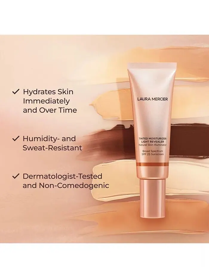 Тональный увлажняющий крем для раскрытия света Laura Mercier, цвет 0N1 Petal — изображение 3 из 10