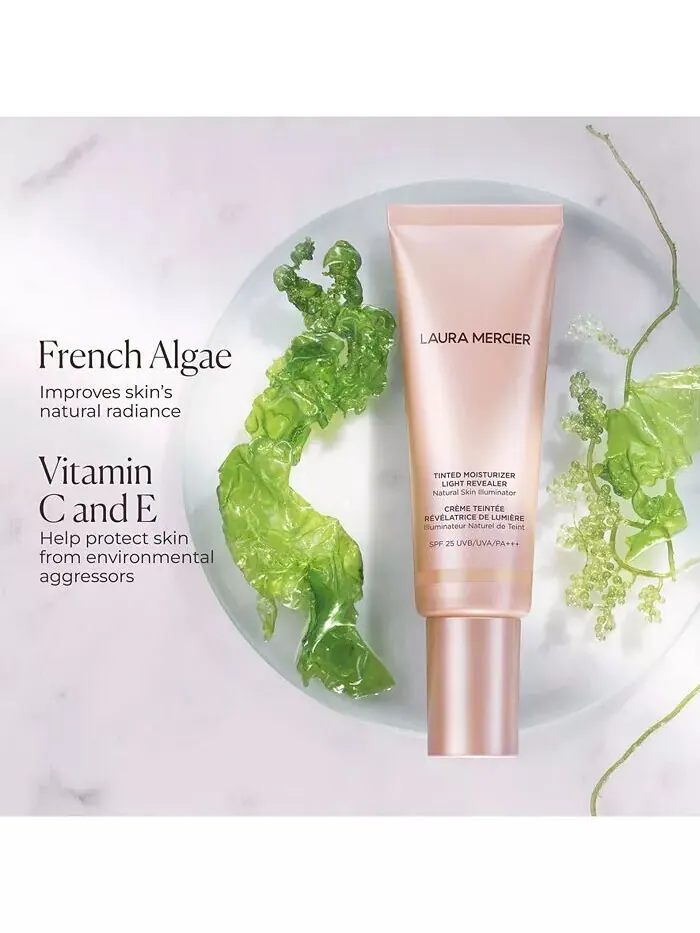 Тональный увлажняющий крем для раскрытия света Laura Mercier, цвет 0N1 Petal — изображение 4 из 10