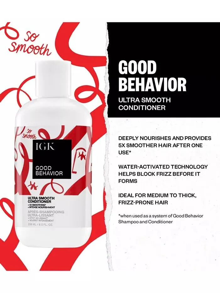 Good Behavior Ультрагладкий кондиционер Igk Hair — изображение 8 из 12