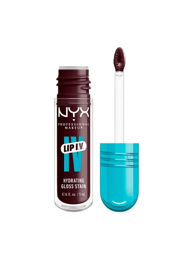 NYX Professional Makeup Lip I.V. Hydrating Gloss Stain, Оттенок Mauve N' Moist! — изображение 2 из 4