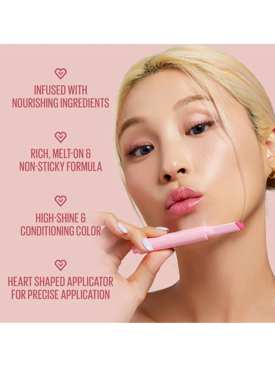 Блеск для губ в стике Heart Melter, 0,049 унции Kaja, цвет hunny bun — изображение 6 из 7