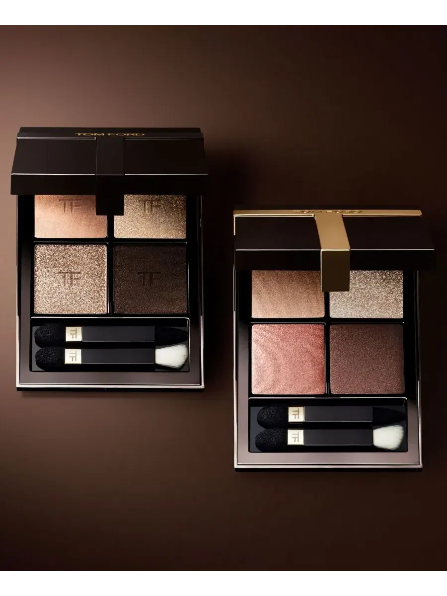 Палетка теней для век Runway Eye Color Quad, 7 г Tom Ford, 45 ember bronze — изображение 3 из 3