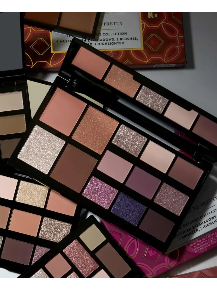 Палетка теней для лица и глаз Passport to Pretty Travel Face + Eye Palette The Getaway Collection — изображение 2 из 3