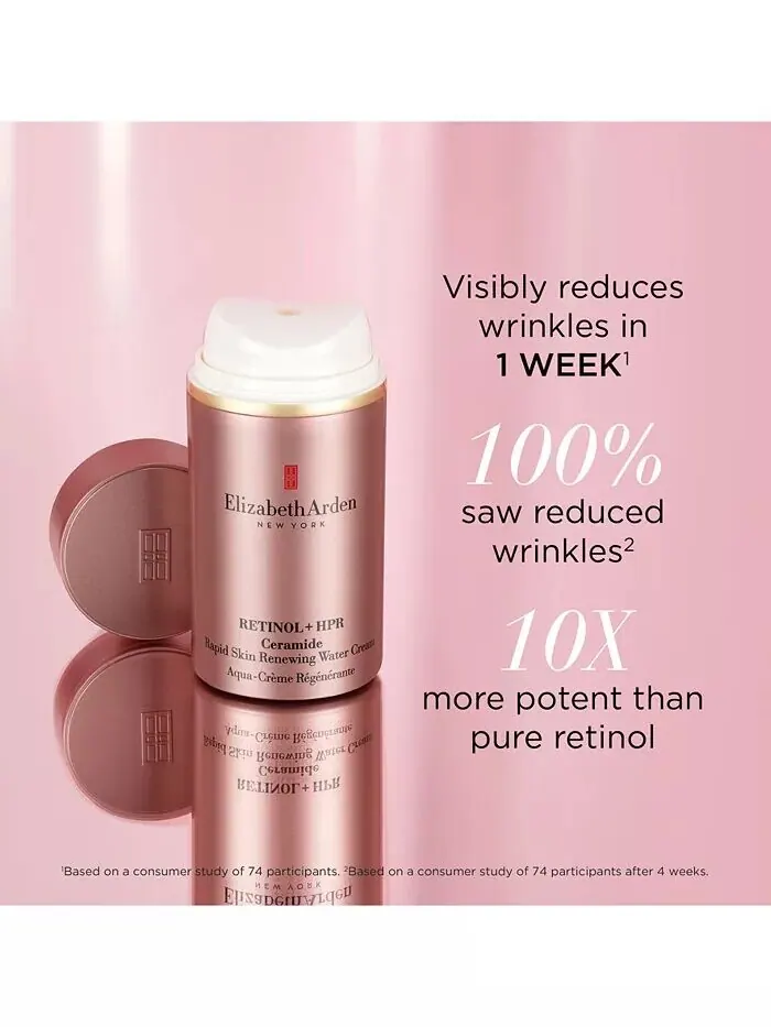Сыворотка Elizabeth Arden — Керамид ретинол + HPR Быстро обновляющий водный для кожи, 50 мл — изображение 3 из 9