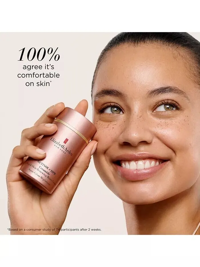 Сыворотка Elizabeth Arden — Керамид ретинол + HPR Быстро обновляющий водный для кожи, 50 мл — изображение 4 из 9