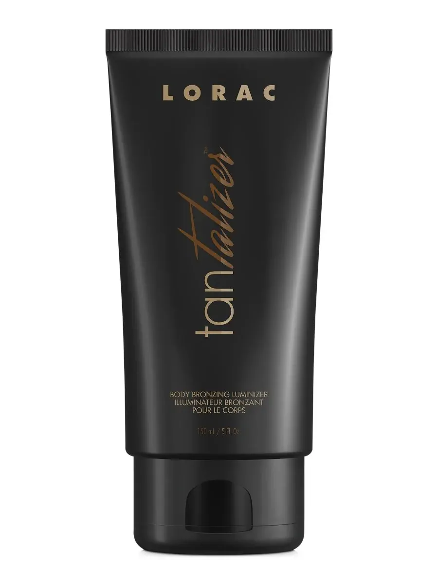 Бронзирующий хайлайтер для тела TANtalizer, 140 мл Lorac, champagne бронзовый (light-medium) — изображение 1 из 2