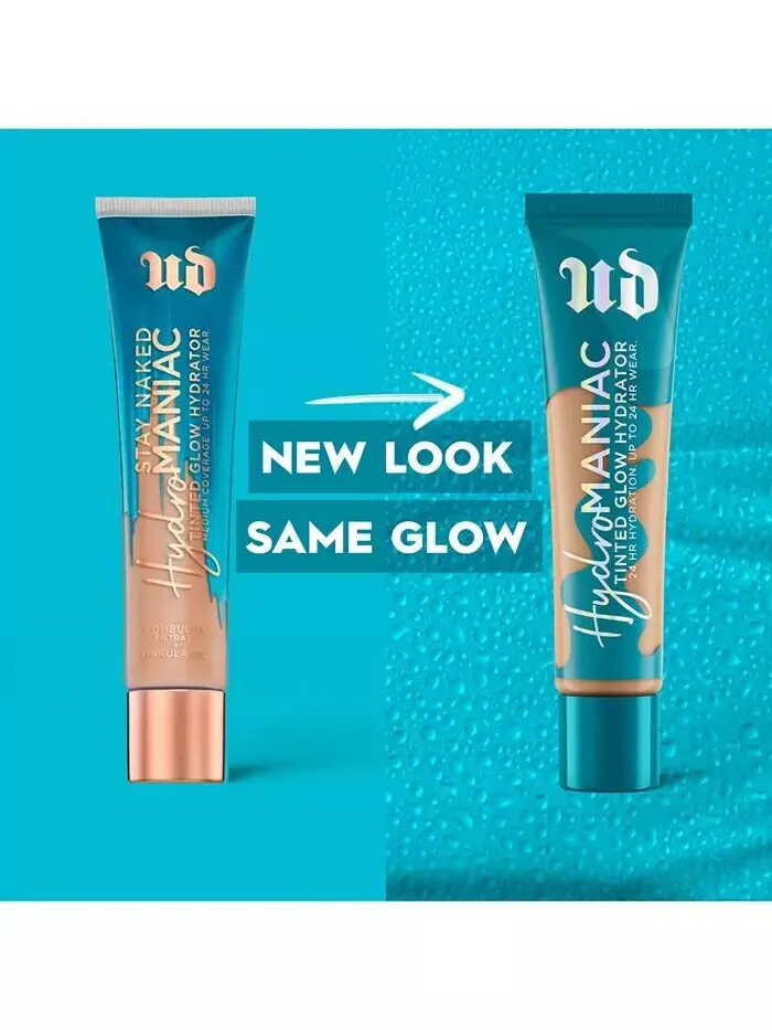 Тональная основа Urban Decay Hydromaniac Hydrating Dewy, 81 deeper neutral, 35 мл — изображение 6 из 6