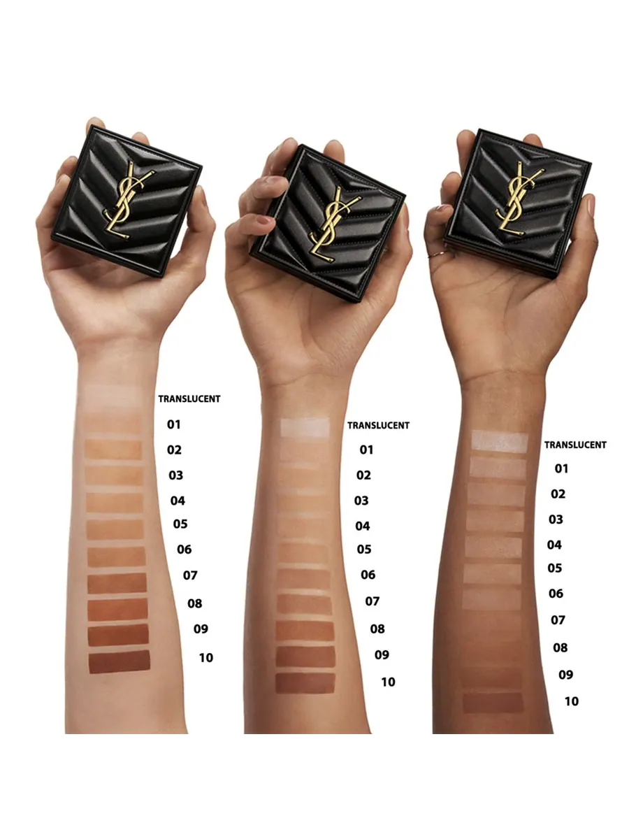 Матирующая пудра Yves Saint Laurent All Hours Hyper Finish, тон 01 — изображение 5 из 5