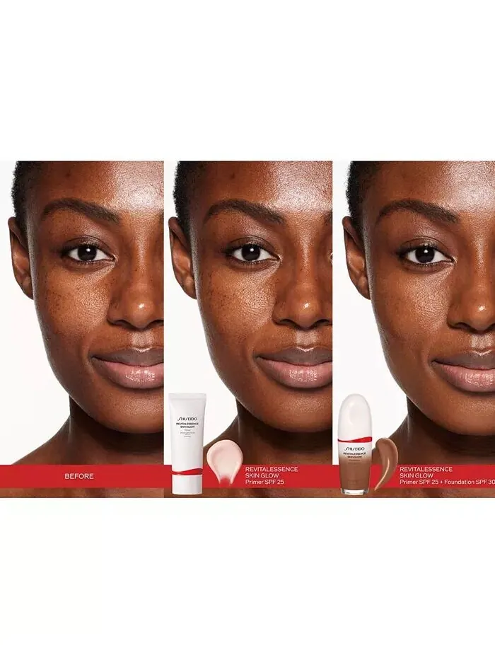 Revitalessence Skin Glow Праймер SPF 25 Shiseido — изображение 3 из 7