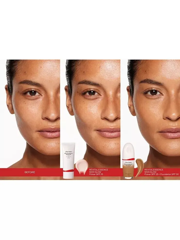 Revitalessence Skin Glow Праймер SPF 25 Shiseido — изображение 5 из 7