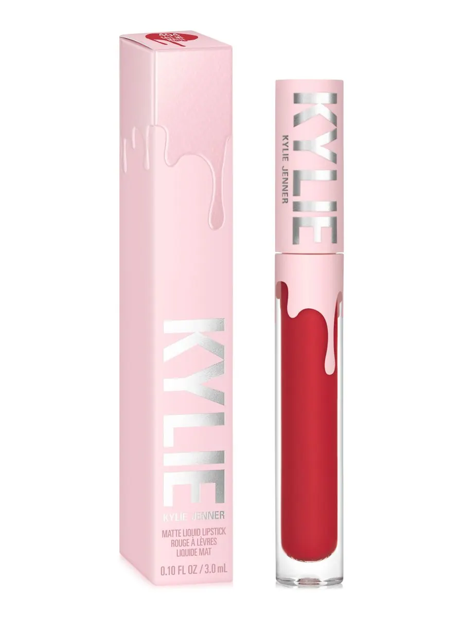 Матовая жидкая помада Kylie Cosmetics, цвет 404 call me — без цвета
