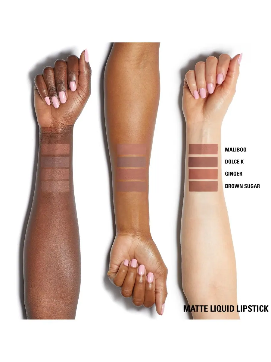 Матовая жидкая помада Kylie Cosmetics, цвет 601 ginger — изображение 4 из 6